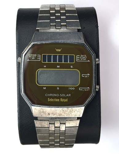 Vintage uhr chrono solar - vintage,