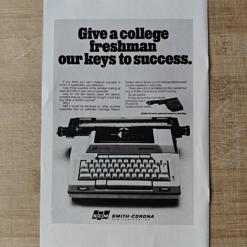 Scm smith corona - 1977, vintage