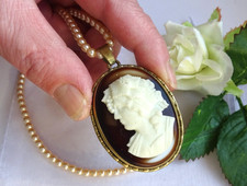 Antiker muschelkamee cameo - antiker,
