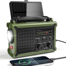 Notfallradio Solar Kurbelradio