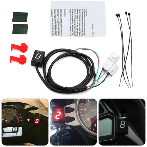 Motorrad ganganzeige rot led - ganganzeige,