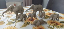 7x Elefanten, Familie, Tiere