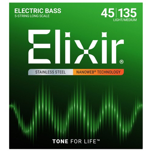 Saiten bass elixir nanoweb - saiten,