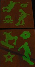 Nachtleuchtende Sticker