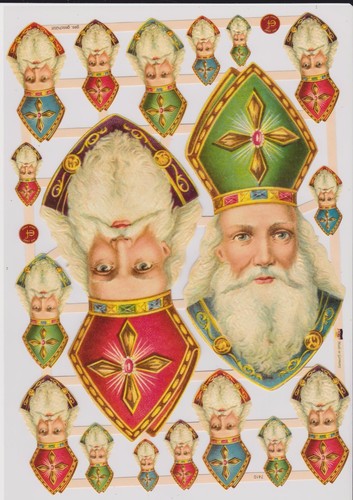 Glanzbilder weihnachten - 1, b.
