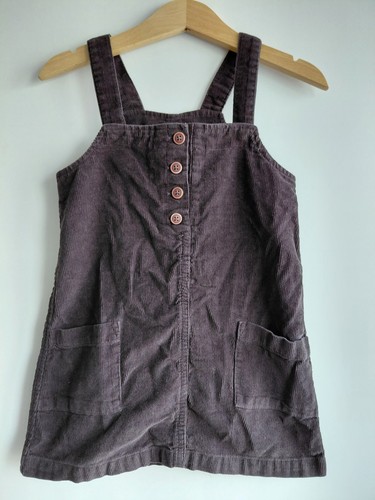 Latzkleid 92 braun - latzkleid,
