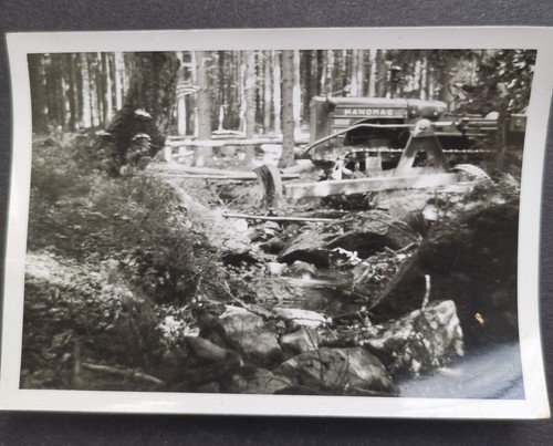 Original foto hanomag raupe - original,