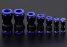 Steckverbinder Pneumatik Druckluft wie IQS Festo gerade Schlauchverbinder 4-12mm