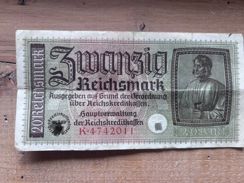 Reichsmark schein kleine - reichsmark,