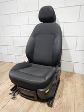 Sitz Audi A1 8X 5 Türer Sportback vorne links Stoff  schwarz  mit Airbag