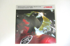 Yamaha Broschüre Prospekt / Brochure Yamaha Motorräder und Roller ab 125ccm 2004