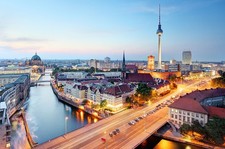Wandbild: Berlin skyline