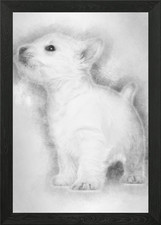 West Highland Terrier Puppe