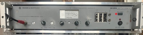Rohde schwarz stereo - &,