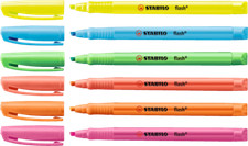 Textmarker Stabilo flash in 6 Farben erhältlich