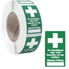 Prüfsiegel Für Erste Hilfe