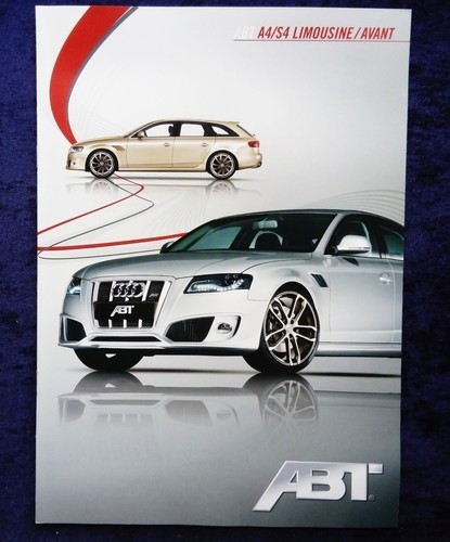Audi abt prospekt - ,