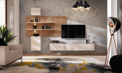 Wohnwand anbauwand wohnzimmer - wohnwand,