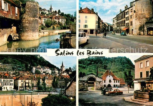Salins les bains - vue, partielle