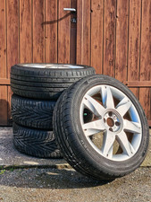 4x Sommerkompletträder 205/50 R17 gefahren auf Renault Megane- bei Leipzig 