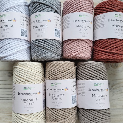 Schachenmayr macramé 3mm - schachenmayr, 100%
