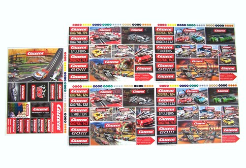 Carrera rennbahnen - 5x,