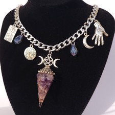 Tarot Schmuck Pendel Kette |