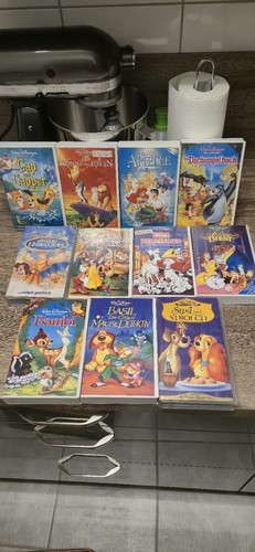 Disney vhs videokassetten 11 - disney,