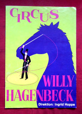 Programmheft Circus Willy Hagenbeck