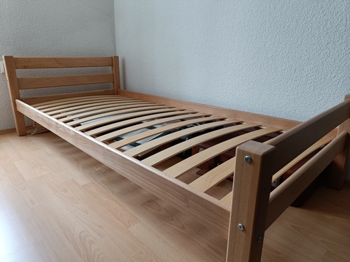 Bett buche massiv 200 - bett, cm