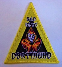 Dortmund Aufnäher + BAD BOYS + Fan Weste Kutte Patch Sammler Stadion kein Pin