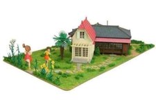 Studio Ghibli Plastik Modell 1/150 Satsuki und Mei Haus Bausatz 11×18×5cm