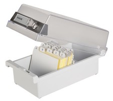 Karteikasten abschließbar