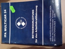 Betriebsanleitung ifa multicar - betriebsanleitung,