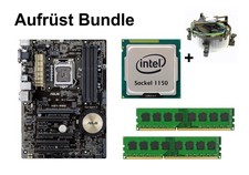 Aufrüst Bundle - ASUS H97-PRO + Intel i5-4670K + 8GB RAM #94983