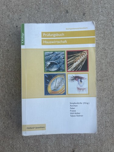 Prüfungsbuch hauswirtschaft - prüfungsbuch,
