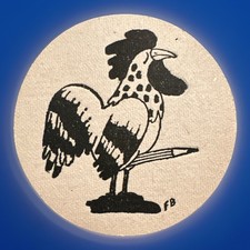 Bierdeckel Friedrichshagener Bilder-Kneipe 1162 Berlin Art-Motiv rar Zustand 2-