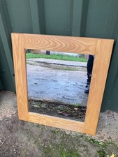 Massivholzrahmen Spiegel natur