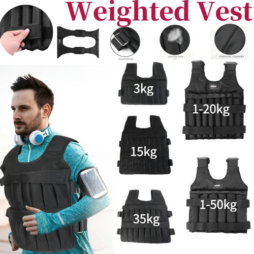 Verstellbare gewichtsweste - verstellbare,