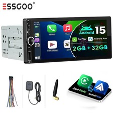 Carplay Autoradio 6.86" 1 DIN