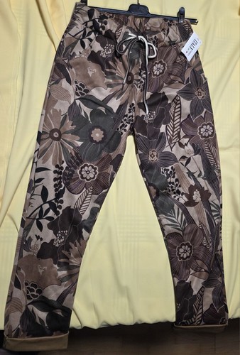 Joggpants hose herbst blumen - hose,