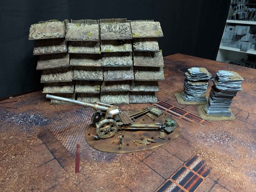 Tabletop gelände bemalt und - gelände,