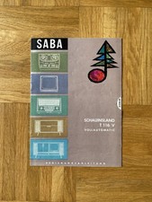 Bedienungsanleitung  SABA