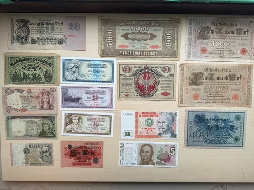 Konvolut banknoten - konvolut,