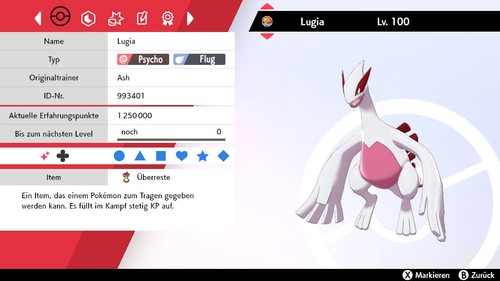 Shiny lugia 6iv lvl - shiny, |
