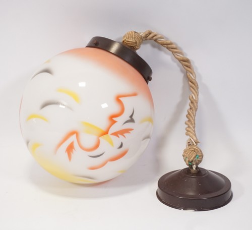 Vintage art déco - déco, deckenlampe