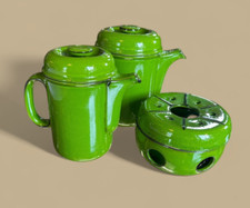 6PC. VINTAGE GREEN THOMAS