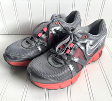 womens silver pink Nike Reax