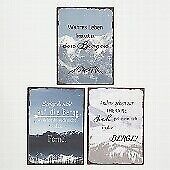 Schilder Berge Dekoschilder