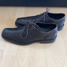 Claudio Conti Herren Halbschuh Schnürschuh Comfortschuh Dunkelbraun Gr. 43